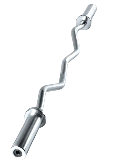 Barre Olympique EZ curl (1.2m)