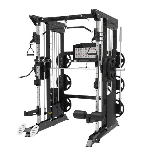 Smith machine avec système de poulie