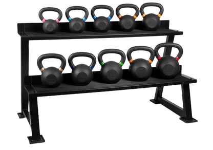 Support de rangement à Kettlebell 2 étages