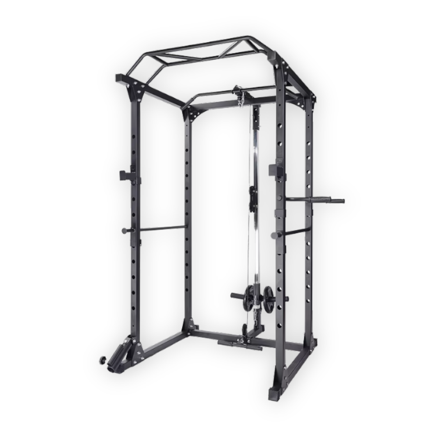Cage à squat avec poulie