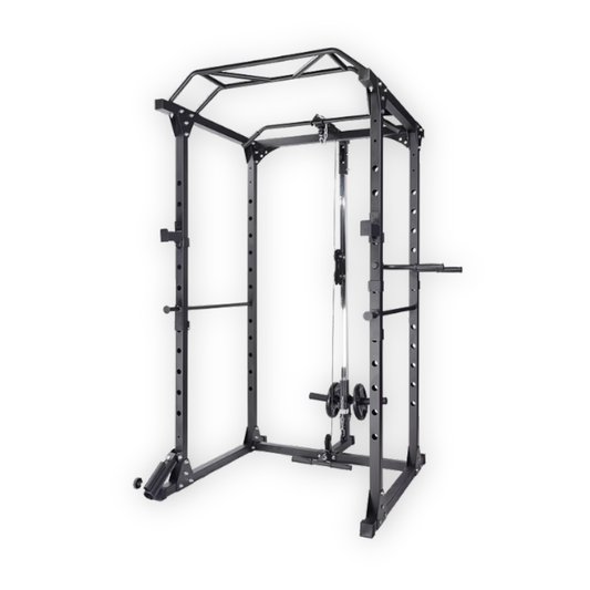 Cage à squat avec poulie