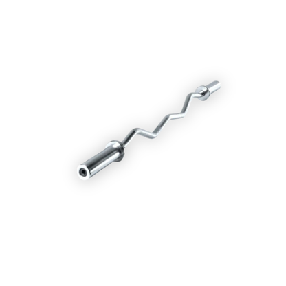 Barre Olympique EZ curl (1.2m)