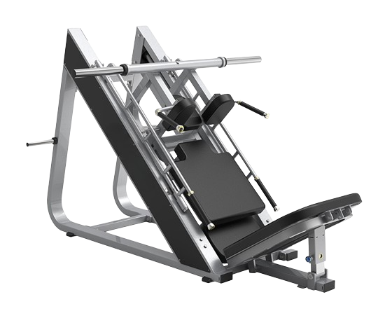 Leg press / Hack squat combo 45°