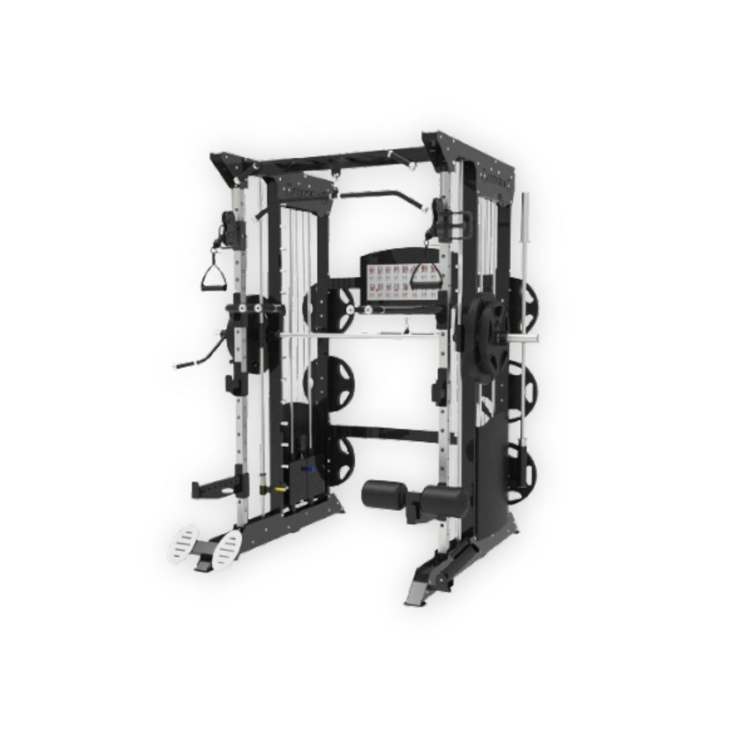 Smith machine avec système de poulie